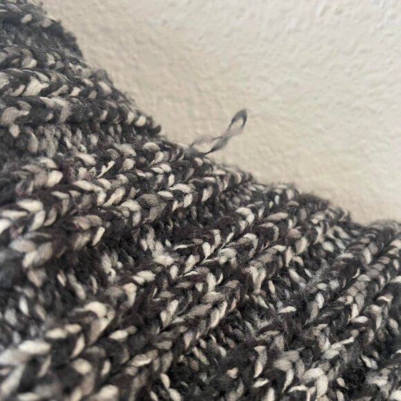 Grey and Black knit Cardigan by Nomadic Trader Size L - Picture 3 of 5